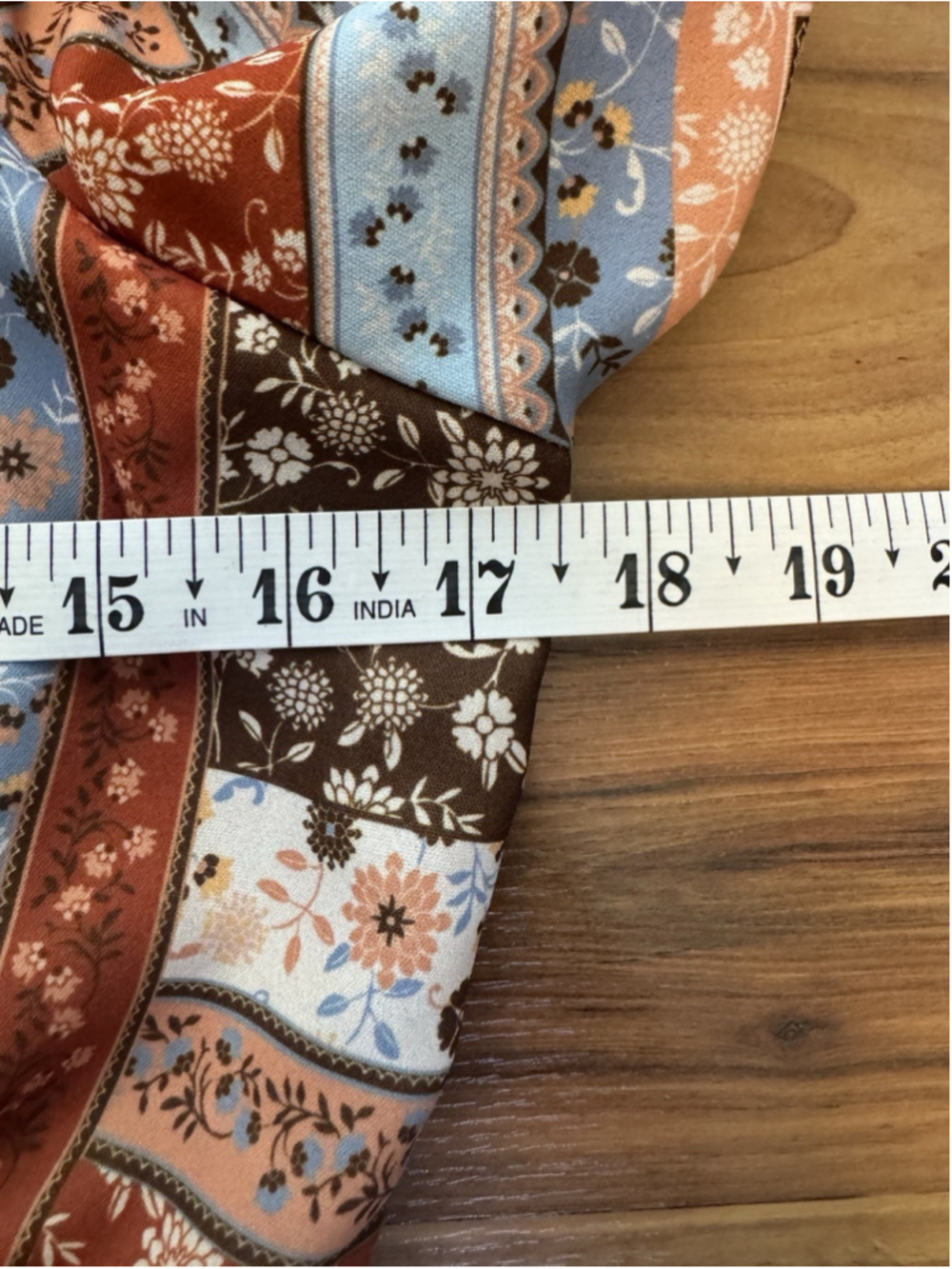 Altar’d State Boho Patchwork Crop Top Prairie Earthy Festival Peasant Size Large - Picture 10 of 11